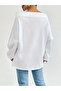 Women's Drawstring Adjustable Collar 100% Cotton Sweatshirt - 2