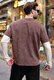 Bitter Coffee Printed Batik Pattern Men's T-Shirt E7194 - 5