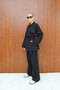 Gabardine Belted Suit 12-8843 - 5