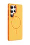 Galaxy S23 Ultra Neksa Magneticsave Cover Compatible with Samsung - Orange - 2