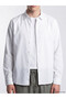 Xside White Relax Fit Gabardine Men's Shirt - 3