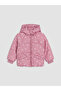 Esvab • Modern & Distinctive Heart Embroidered Hooded Girls' Puffer Coat - 2