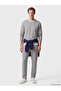 Rmz Gi̇yi̇m Farkiyla Zero Roba Collar Printed Men's Sweatshirt - 3