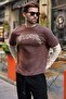 Bitter Coffee Printed Batik Pattern Men's T-Shirt E7194 - 4