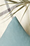 Turquoise Throw Pillow Cover Decorative Plain Simple Punchable - 5
