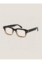 Unisex Rectangular Clear Glass Eyeglasses Leopard Pattern Frame Garcia C1 - 4