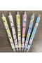 6-Piece Kawaii Cute Dog Pochacco Patterned Ballpoint Pen Set Push-Press Cute Pen School Stationery Office Business Gel Ballpoint Pen - 2