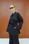Gabardine Belted Suit 12-8843 - 3