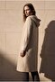 Hooded Zippered Quilted Women's Vest - 3