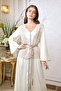 Off White, Beige Moroccan Kaftan – ELM M 664 - 6
