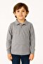 Children's Long Sleeve Polo Neck T-Shirt