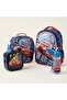 Şimşek Mcqueen Premium Licensed Primary School Bag + Lunch Box + Water Bottle + Container 4-Piece School Bag Set