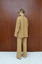 Gabardine Belted Suit 12-8843 - 5