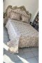Quilted Fabric Fluffy Pique Set, Toast Pique, Lazy Worker Fluffy Pique Set, Pique Set Suitable for 160X200 Bed, Fluffy Pique Set - 3