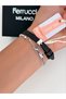 Leather Cord Oval Case Roman Numeral Women's Wristwatch 2 Years Warranty 3 Atm Water Resistant + Bracelet Gift - 8