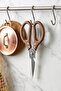 Stainless Steel Multi-Purpose Kitchen Scissors with Acacia Handle - 3