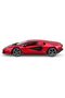 - Lamborghini Countach LPI 800-4 Red Die-Cast Model Car, 1:24 Scale Collection, Opening Doors, Official Licensed Supercar Replica, Display Vehicle, Recommended 3+ - 6