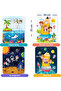 54 Piece Montessori Educational Wooden Puzzle Set of 4 - Motor Skills Developmental Children's Puzzle (Set-5) - 3