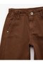 Girl's Cotton Loose-Fit Pocketed Balloon Fit Pants - 7