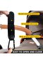 Baby Stroller Hooks for Hanging, 2 PCS Durable Leather Stroller Straps, Stroller Clips for Diaper Ba - 3