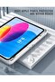 Case for iPad (A16) 11th 11 inch 2025/iPad 10th 10.9 inch 2022 Clear Transparent Back Shell with Pencil Holder, Auto Sleep/Wake Case Cover for iPad 10th 10.9inch 2022/iPad 11th 11inch 2025 - 6