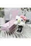 Cute Cat Hello Kittyny Patterned White Mini Stapler Kawaii Design Portable Stationery Stapler with Metal Mechanism - 8
