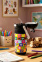 500 ml Math Player Bottle Double Layer Leak-Proof Water Bottle with Straw and Strap - 2