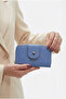 Just Polo Women's Wallet Blue Tan 1005 - 5