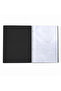 20 Sheets A4 Spiral Elastic Presentation Folder Black - 2