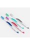 Medium Colored Toothbrushes for Adults - 4pcs