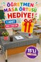 Set of 15 Washable, Stain-Resistant, Elastic School Desk Covers – with Size Options, Teacher's Desk Cover as a Gift - 6