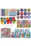 Spiderman Birthday Party Favors for 12 Guests, 110pcs All-In-One Spiderman and His Amazin