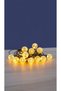 Classic design LED bulb string light, water resistant, interconnectable
