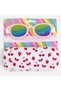 Pink Sunglasses & Cherry Patterned Frame Set for Kids - 2