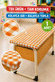 1 Piece Washable Stain-Resistant Elastic School Desk Cover – Durable and Easy-To-Use Desk Protector with Different Size Options - 3