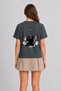 Women's City Rhythms Street Art Design - Back Print - Smoked - 2