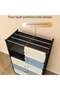 3-Tier Shoe Organizer & Storage Cabinet, Closed Shoe Rack with Drawers, Multipurpose Plastic Storage Organizer - 7