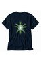 Women's Başak Harvest and Star Design - Back Print - Navy Blue - 2