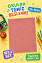 Set of 10 35X50 cm Washable Stain-Resistant Overlock Edged Kindergarten and Primary School Lunch Mats - 2