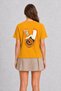 Women's Geometric Climbing Gear Graphic Design - Back Print - Yellow - 2