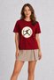 Women's Retro Fencing Posture - Red