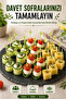 50-Piece Green Cube Bamboo Toothpicks 9 cm Party Invitation Cocktail Sofa Presentation Toothpicks Organization Tableware Set - 4