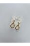 Special Series Pearl Beaded Mussel Model Xp Dangle Gold Color Earrings - 3