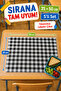 Set of 5 and Washable, Stain-Resistant Lunch Mats 35X50 cm – Different Color Options for Kindergarten and Primary School - 4