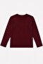 100% Cotton Unisex Long Sleeve Basic Tshirt for Girls and Boys