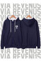 Al Hilal Printed Unisex Zippered Hooded Sweatshirt Cardigan