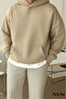 Solid Color Cotton Men's Sweatshirt