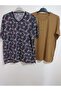 2-Pack, Full Summer Wear, Short Sleeve, Lycra Viscose, Anti-Sweat, No-Show Blouse - 6