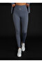 Gray Zippered Finger-Loop Jacket and Leggings Double Set - 6