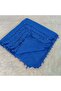 Handmade Crochet with Sand Beads, Yemeni Cheesecloth, Scarf, 4 Edges Embroidered - 5